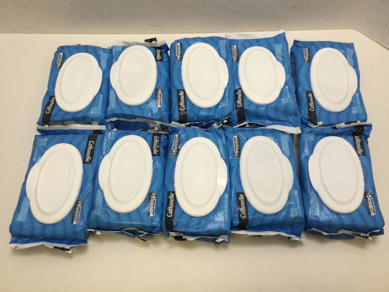 Cottonelle Flushable Wet Wipes 420 Count, ~ DISHEVELED PACKS ~ LONG DATES