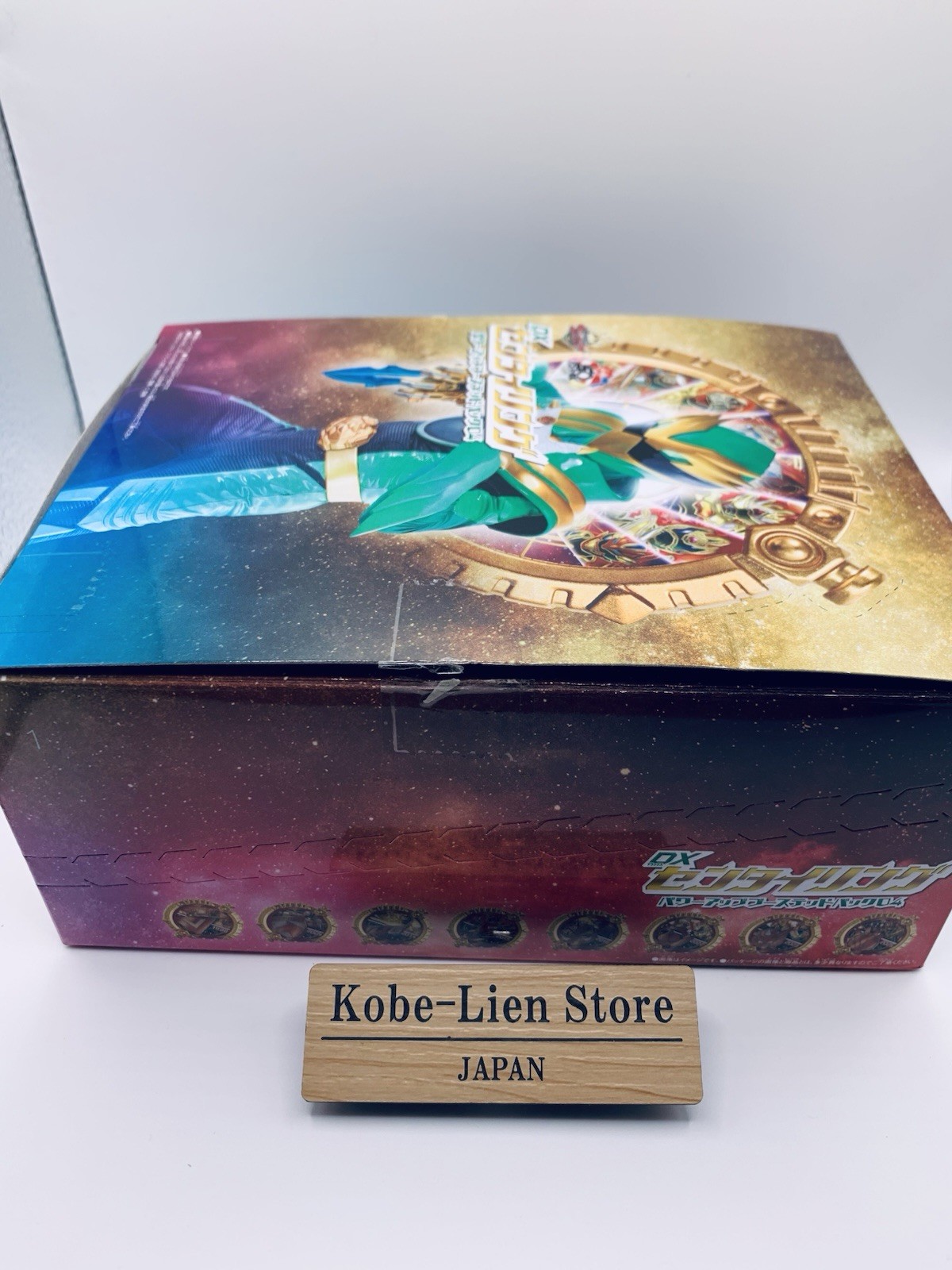 Bandai No.1 Gozyuger DX Sentai Ring Power-Up Random Booster 04 Comp 8 Set