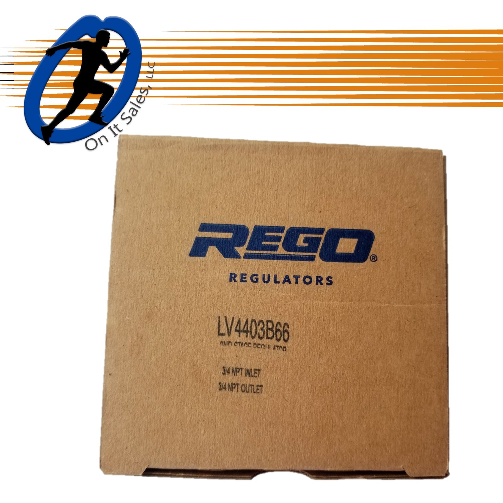 Rego Regulator LV4403B66 Low Pressure 2nd Stage 3/4" F.NPT x 3/4" F.NPT