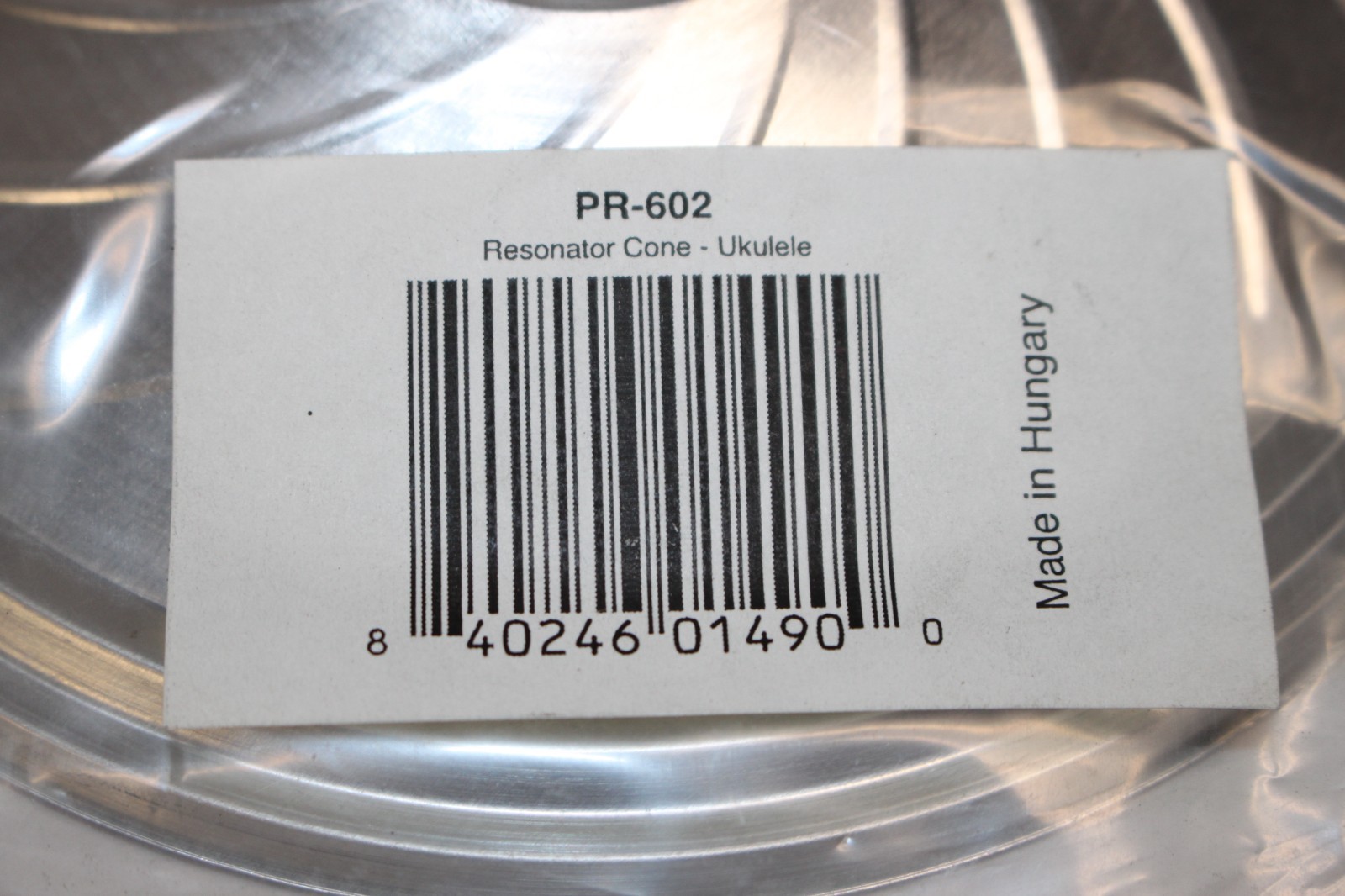 Recording King PR-602 Ukulele Resonator Cover, New 5.75" wide, .625" Tall