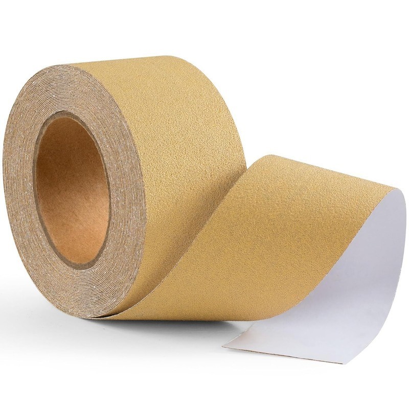 Grit Gold Longboard, Sandpaper Roll 2-3/4, Self Adhesive Sandpaper, 20 Yards