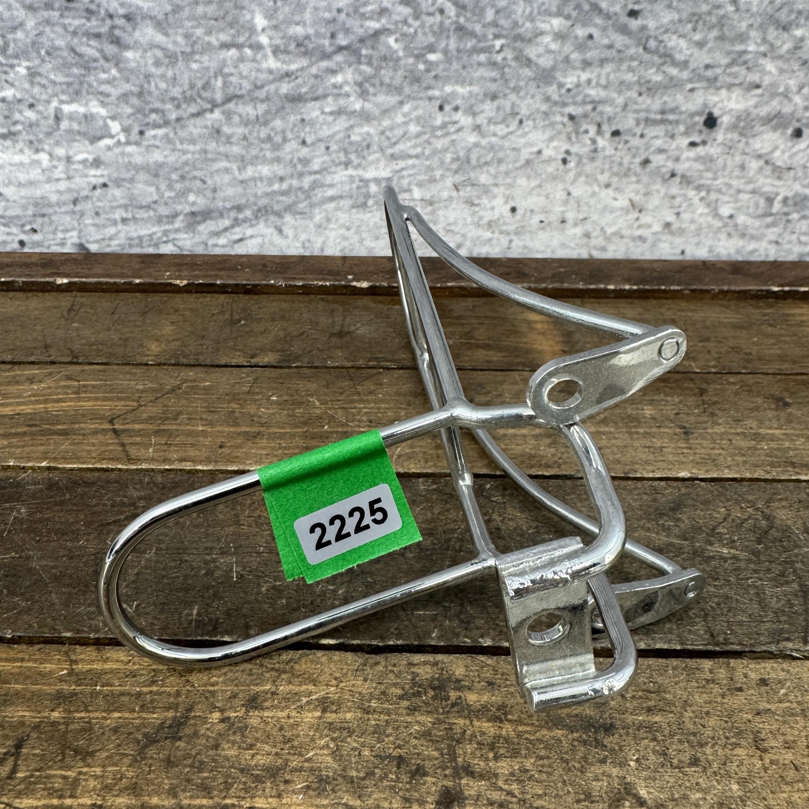 Vintage TA Front Rack NOS Brake Post Mount Carrier Steel France Porteur Chrome