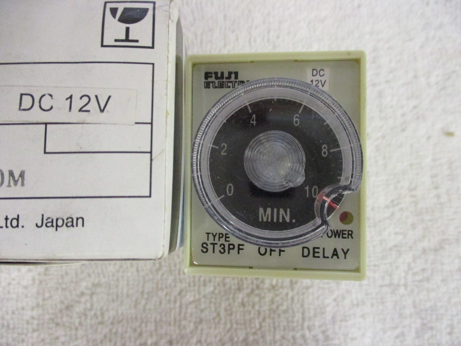 NIB FUJI Electric ST3PF Super Timer DC 12V ST3PF