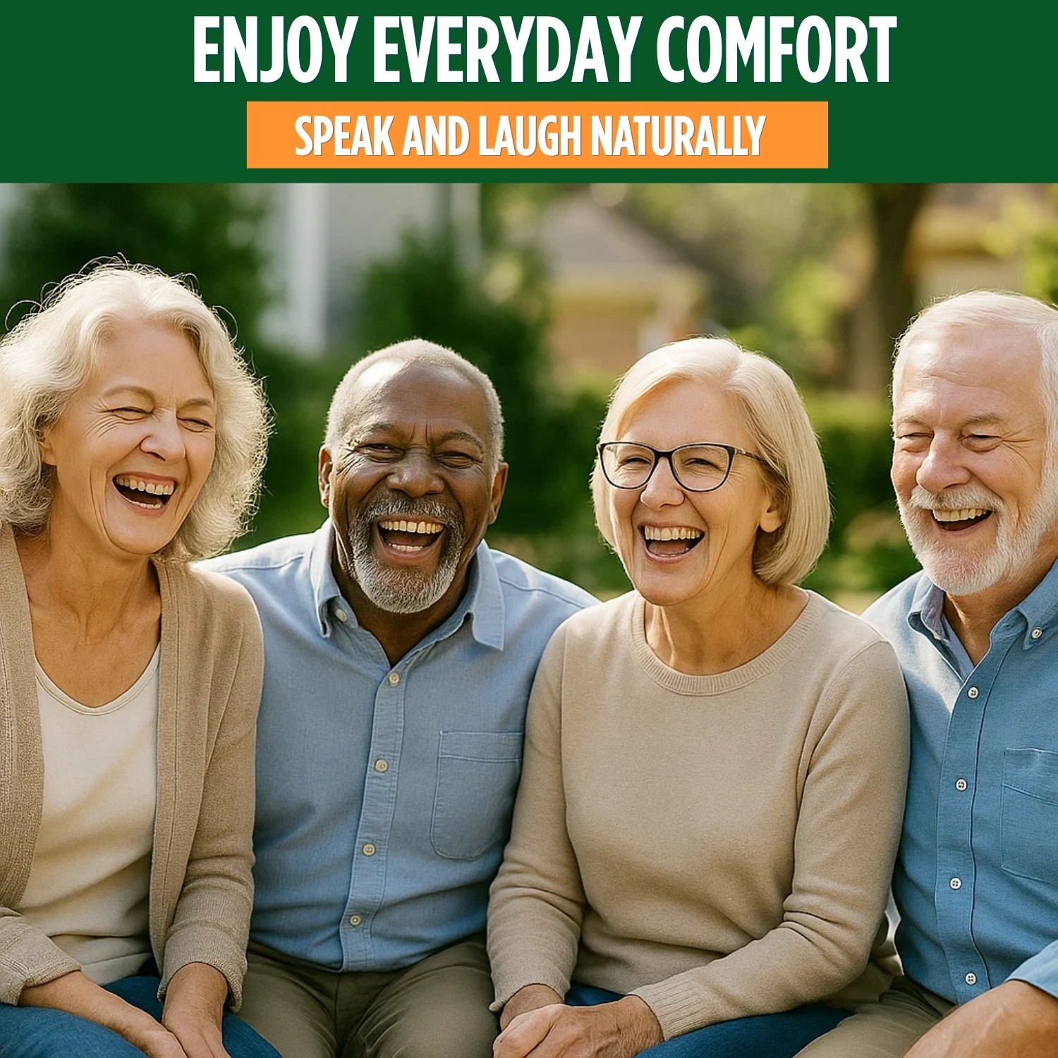 E&E Upper & Lower Denture Reline Kit – Long-Lasting Soft Silicone Reliner