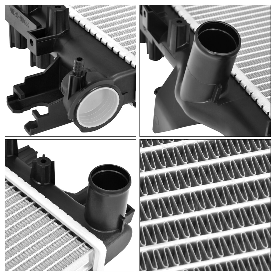 2957 Radiator For 2007-2018 Jeep Wrangler JK Unlimited Rubicon Sahara 3.6L 3.8L