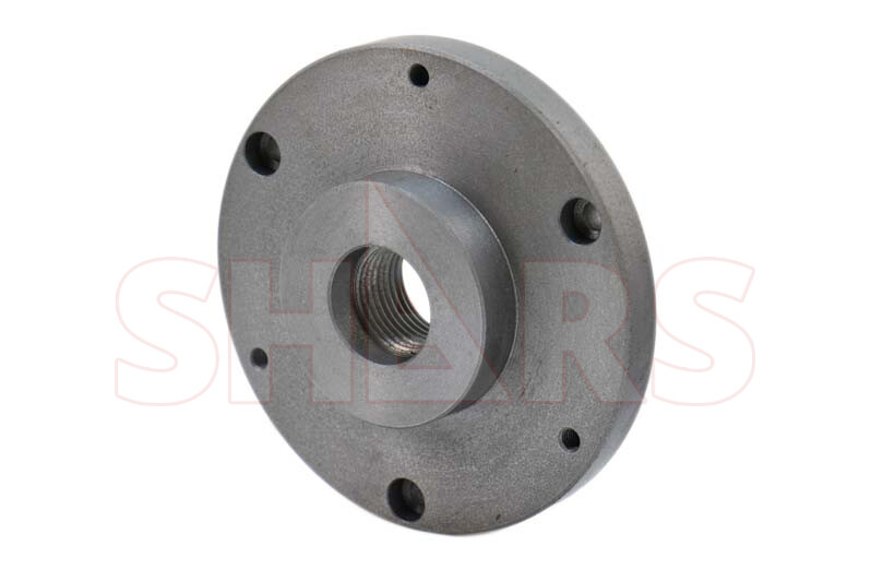 6" Fully Machined Threaded Back Plate 1-1/2-8 For 3 or 4 Jaw Self Center Chuck S
