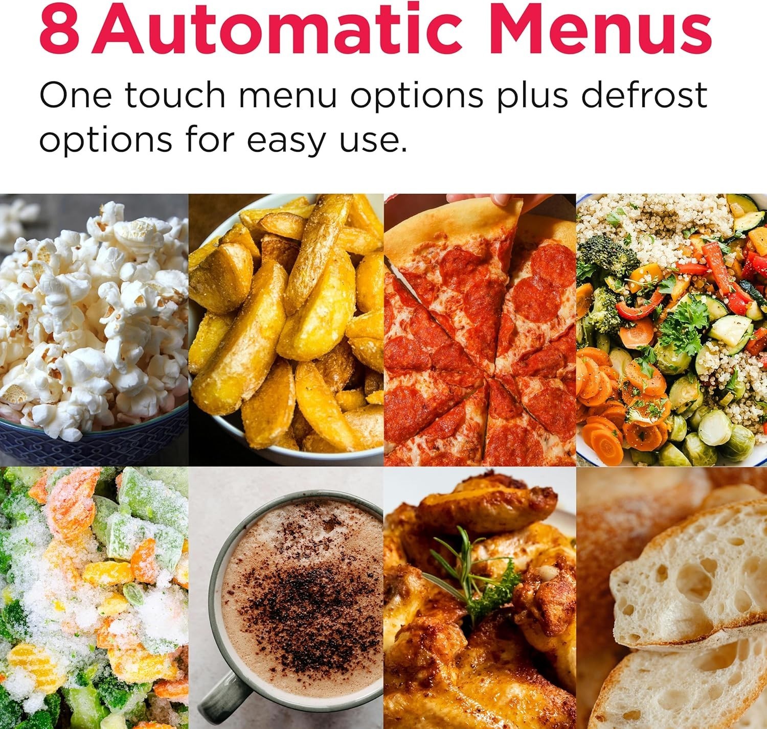 Frigidaire EMW1220 1.1 Cu Ft 3-in-1 Countertop Microwave Air Fryer Convection