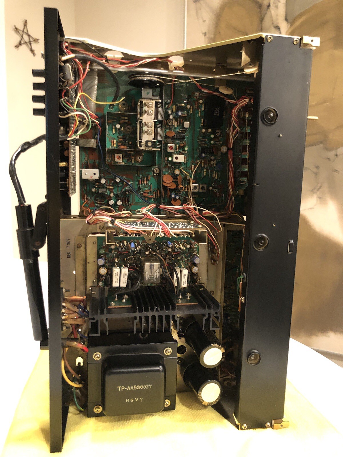 Setton Stereophonic Receiver Model RS 220 Tested,Cleaned, custom preamp out & in