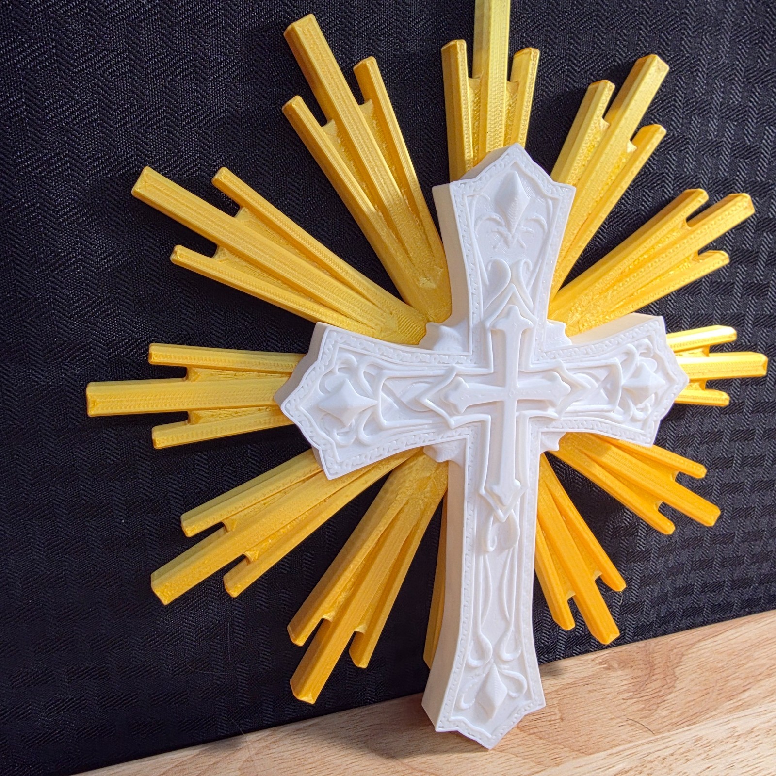 Cross Wall Mount, 3D Printed Items