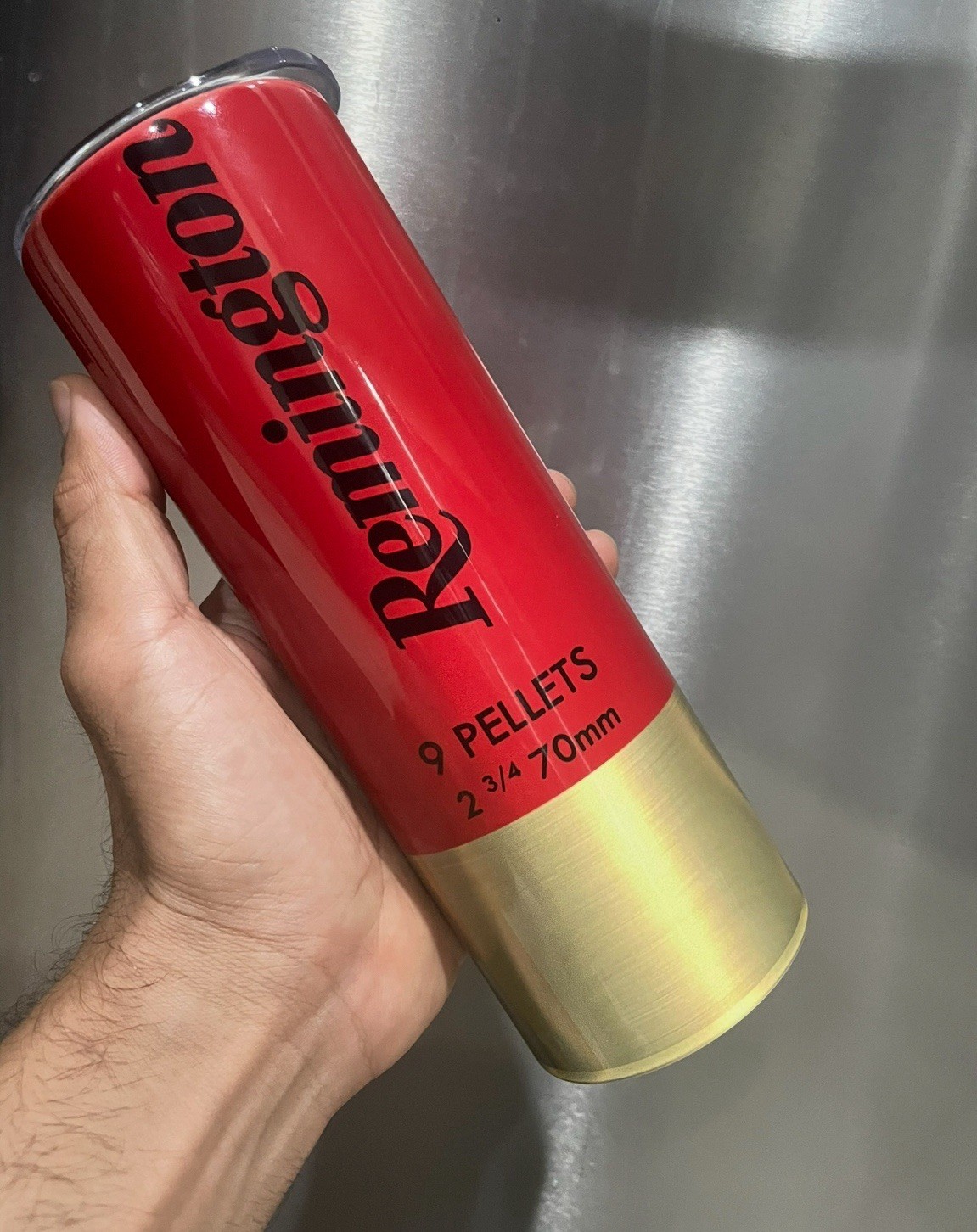 Remington 20oz Shotgun Shell Tumbler Excellent Quality, perfect gift