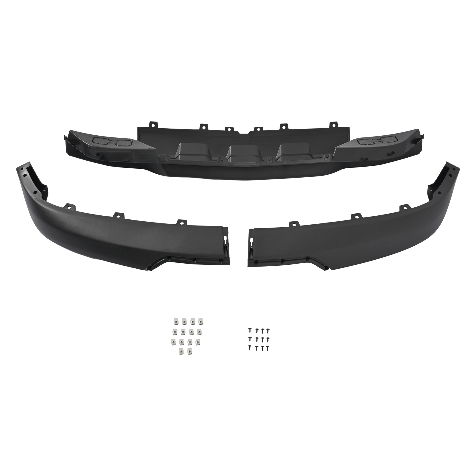 For Chevy Silverado 1500 1500 LD 2016-2018 19 Front Bumper Valance Air Deflector