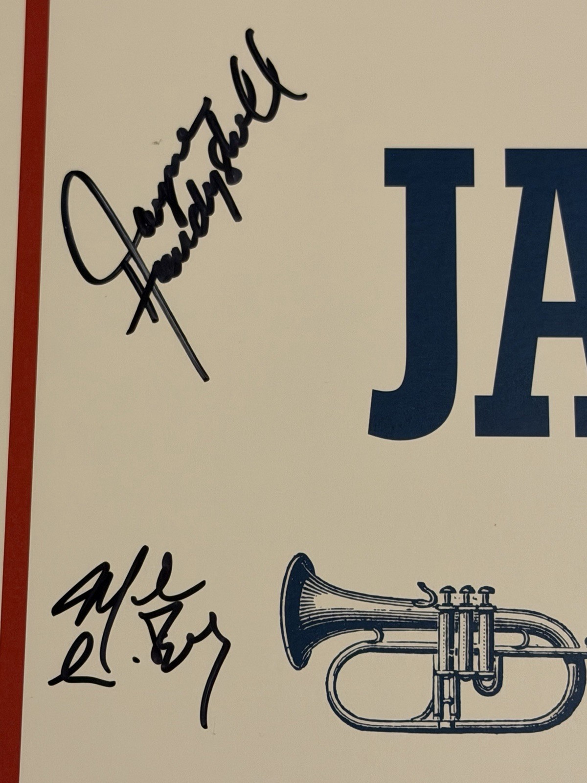 The Music Man Broadway Poster Signed By Hugh Jackman Sutton Foster And Cast