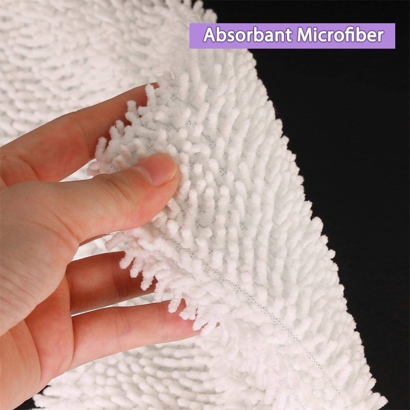 4-Piece Washable Steam Mop Pad Set for Shark Steam Mops S3501 S3601 S2902 S3901