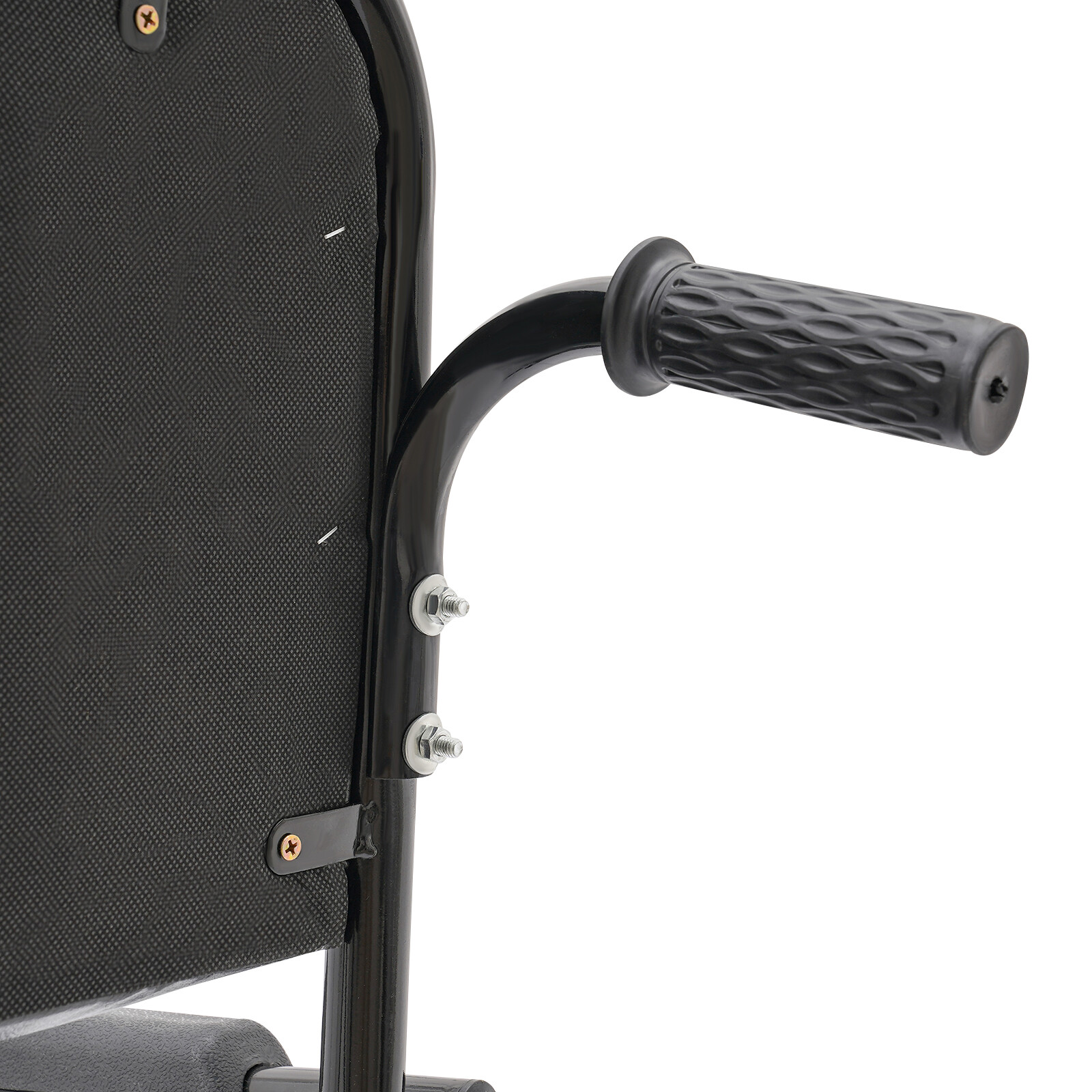 4-in-1 Toilet Rolling Transport Chair, Foldable Shower Chair With Wheels