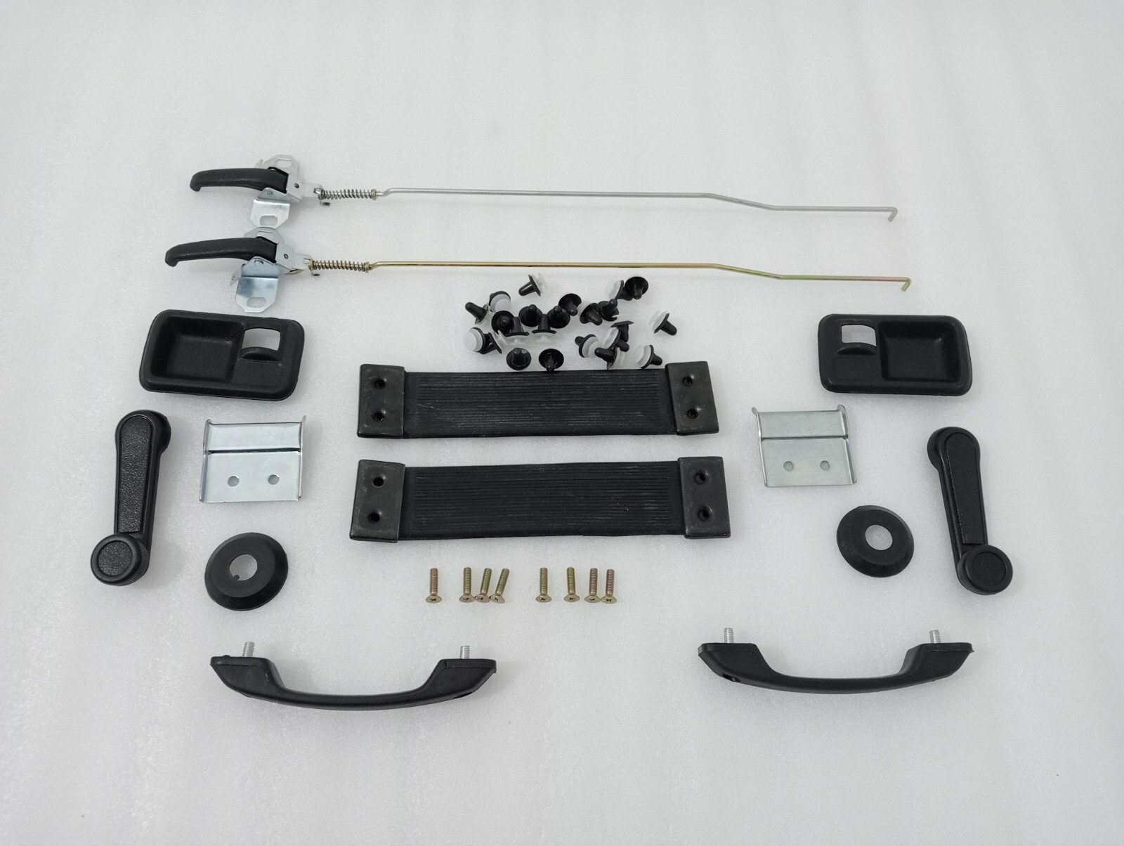 OEM SUZUKI SAMURAI SJ410 SJ413 SIERRA GYPSY INSIDE COMPLETE DOOR PANEL KIT |Fit