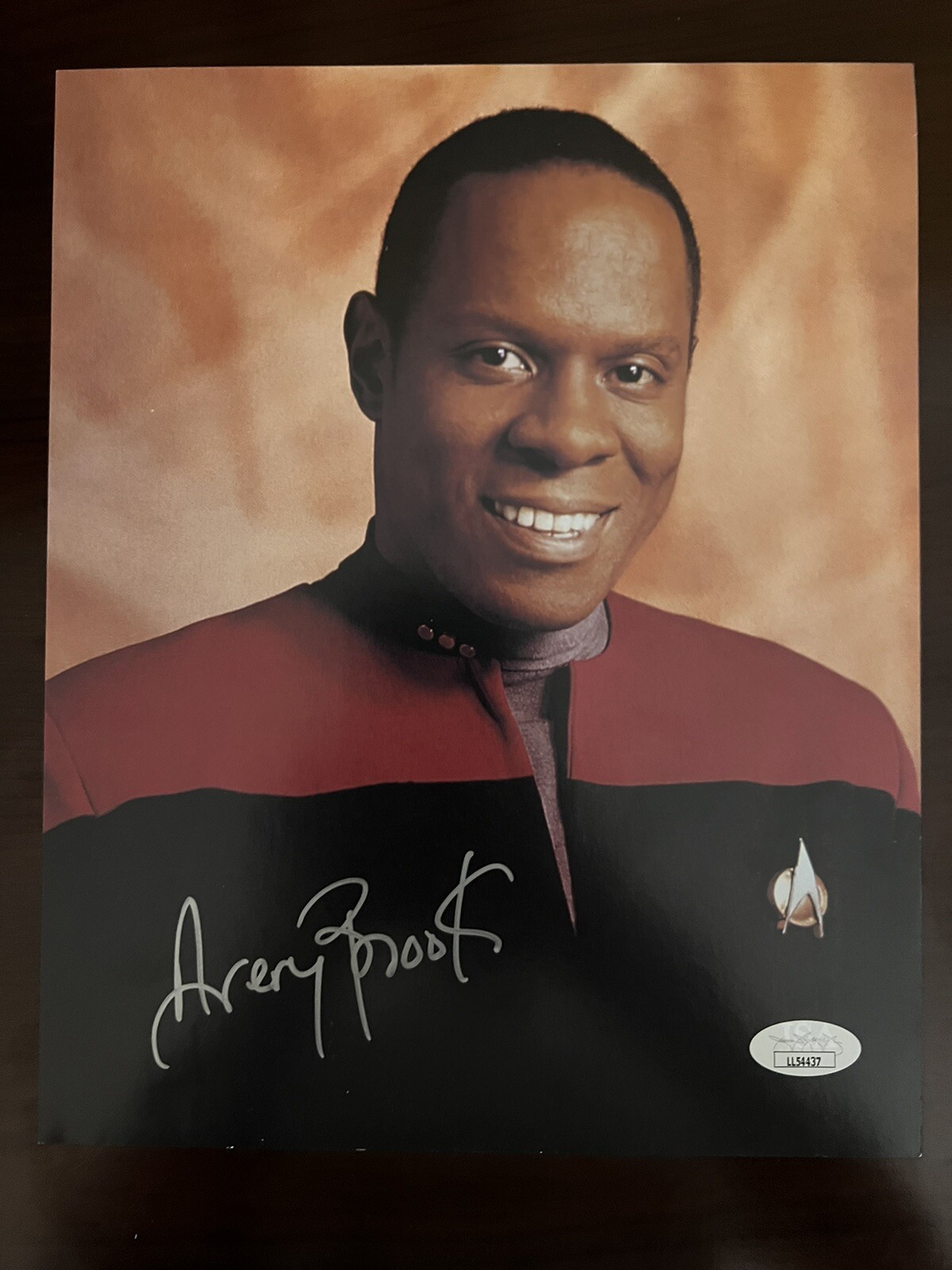 Avery Brooks "Sisko" Hand Signed in Person Autograph Star Trek DS9 RARE JSA COA