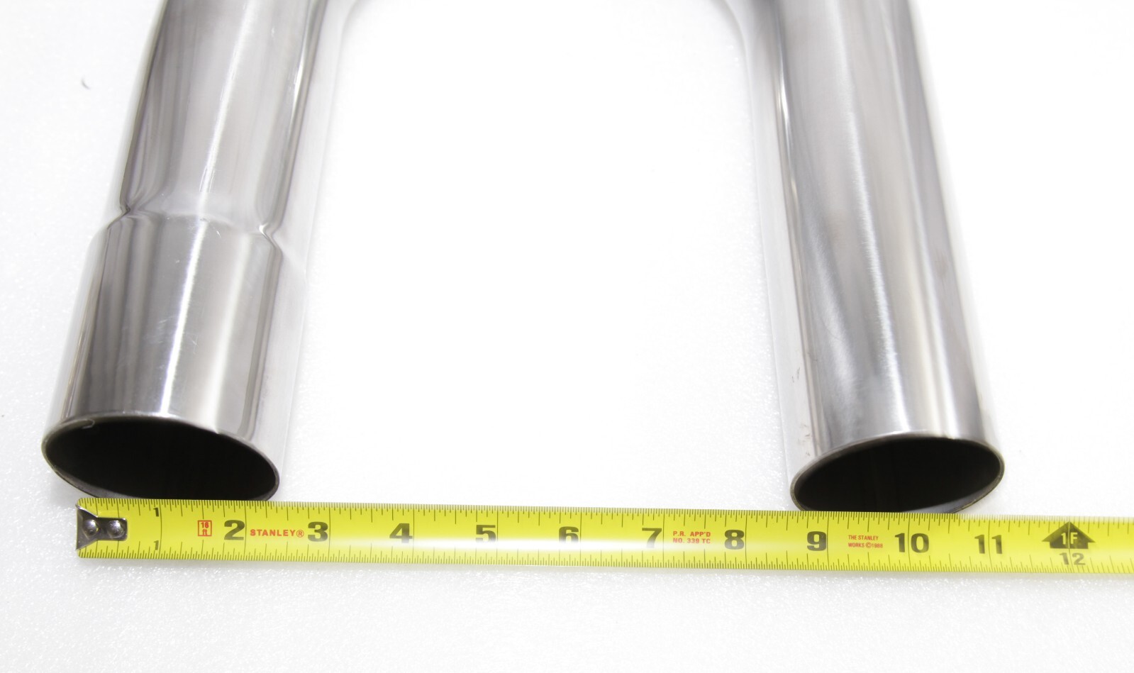 SS Straight+45DEG+90DEG+U Bend DIY Custom Mandrel Exhaust 8PC 2.5" OD Pipe Kit