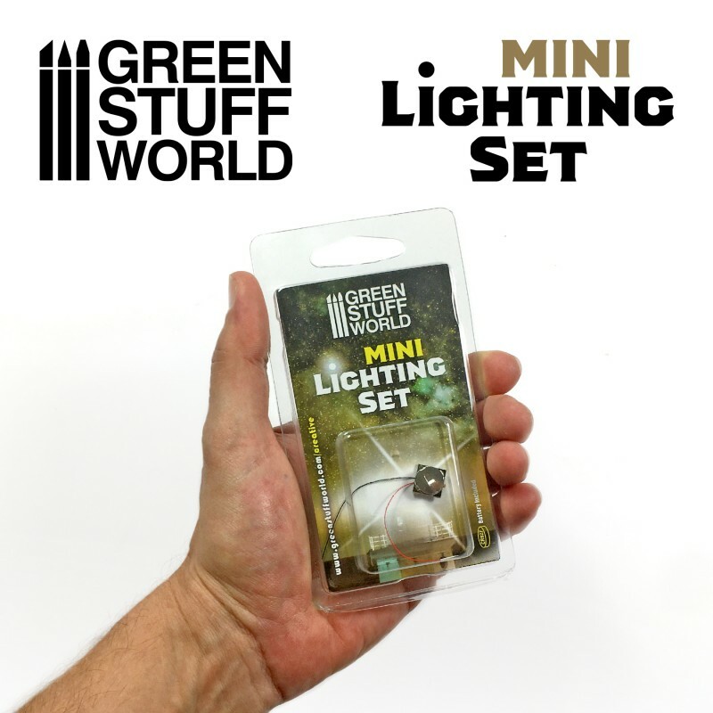 Mini lighting Set With switch and CR927 Battery- Warhammer 40K Scenery Landscape