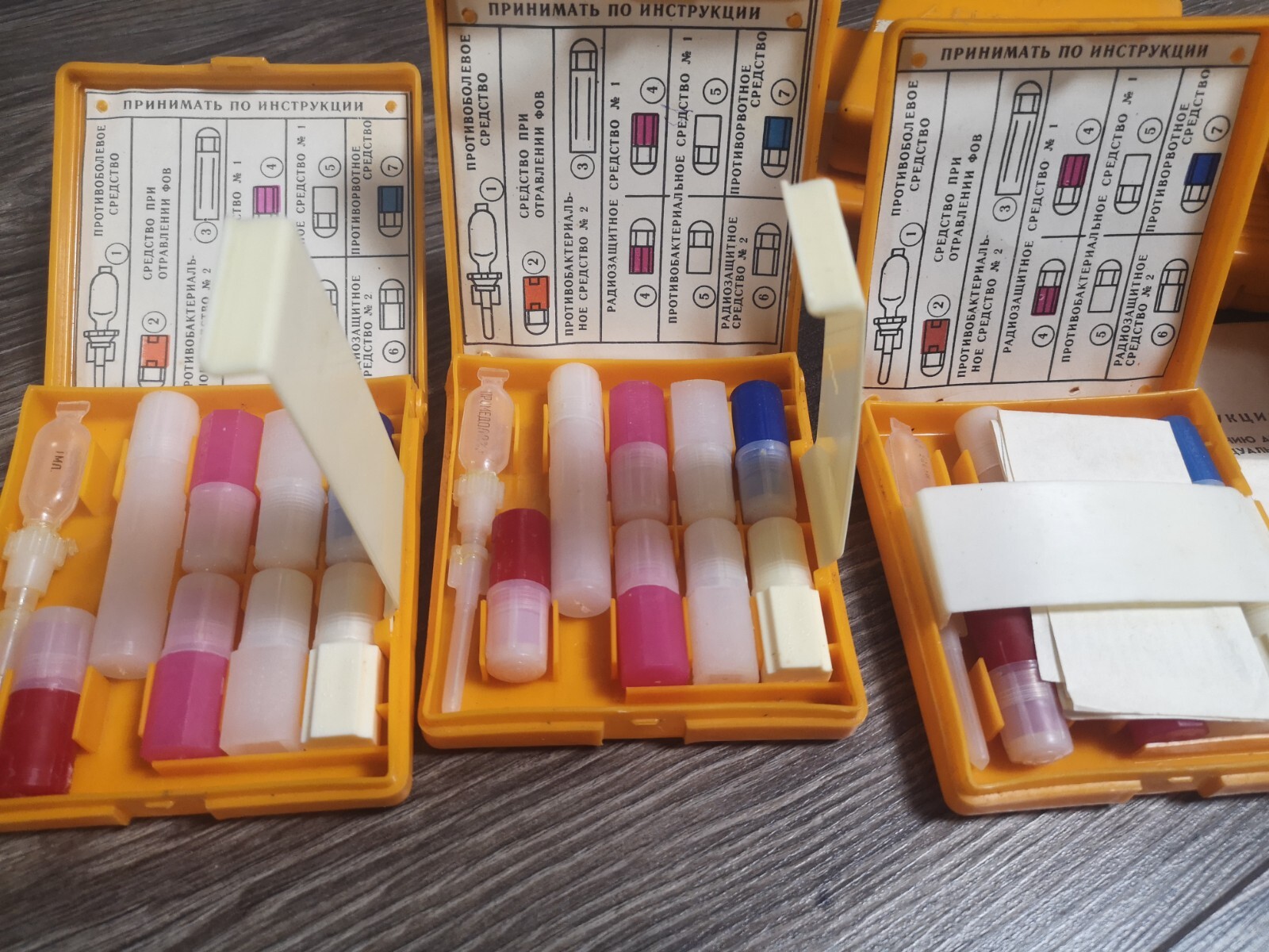 First aid kit of the first aid of the Soviet Army AI-2 of the USSR