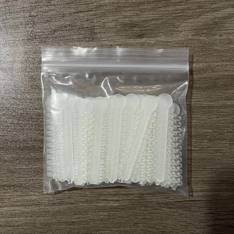 1Pack/1008pcs Dental Ligature Ties Orthodontic Elastic Rubber Bands 38 Colors