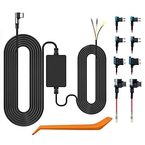 WOLFBOX USB C Hardwire Kit with Multiple Size Connectors for G840S/G850/G900/I07