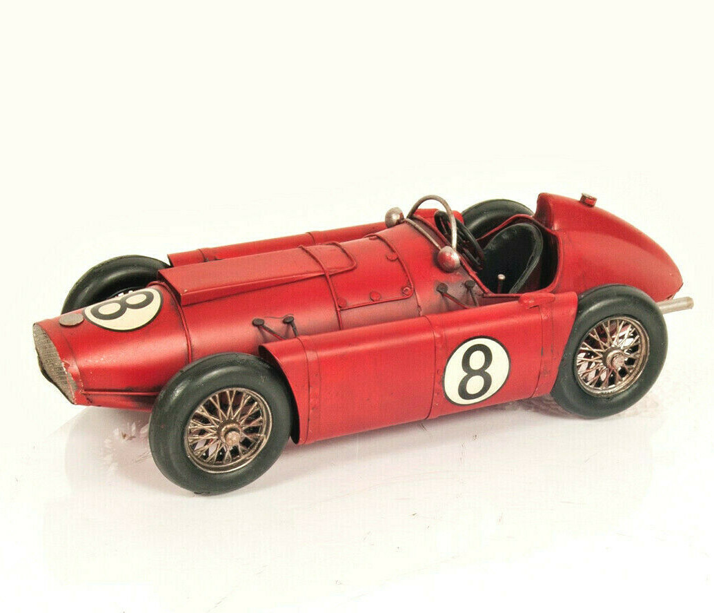 1954 Ferrari Lancia D50 Metal Model 13" Grand Prix Formula One Racing Car New