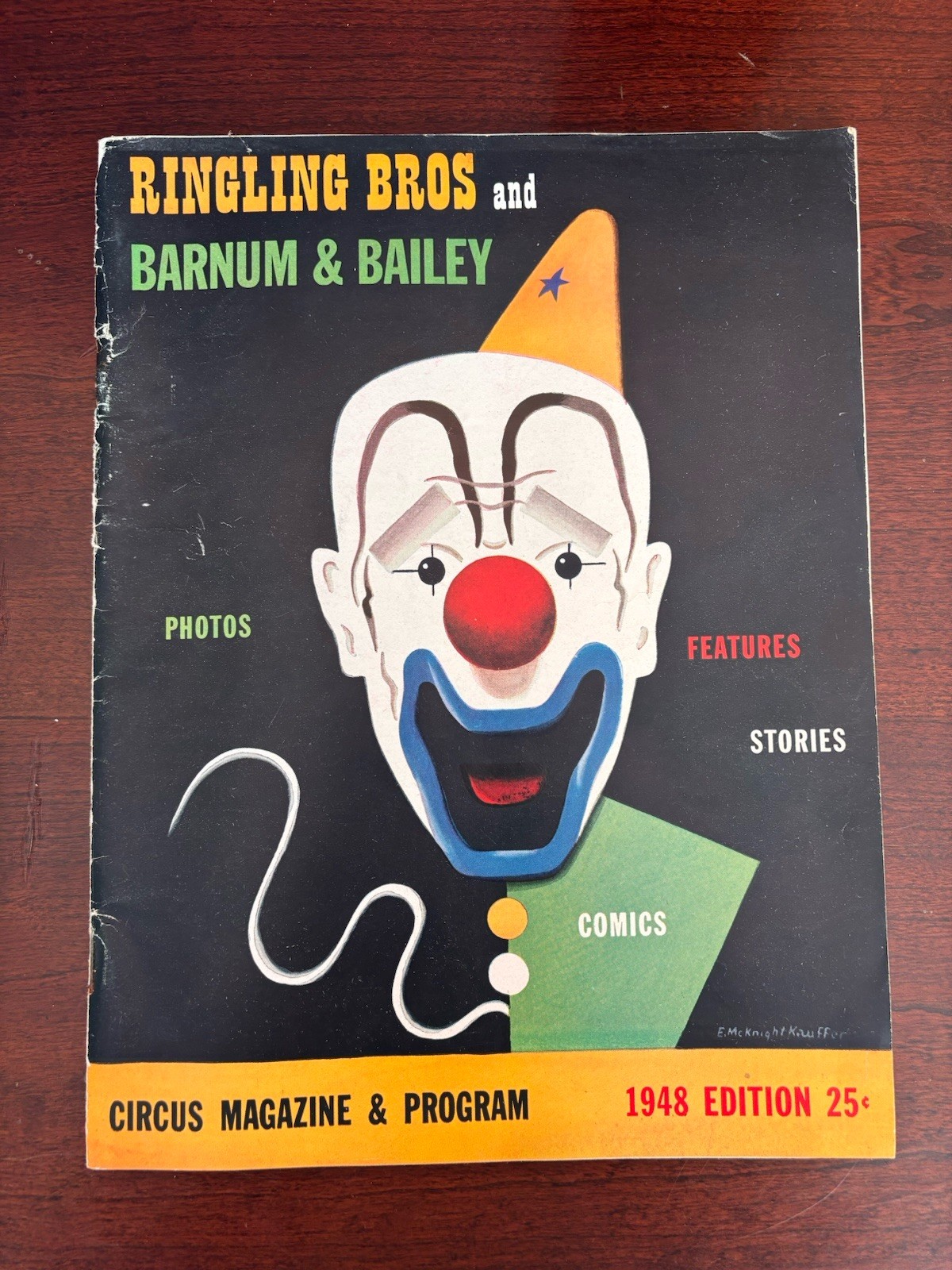 Vintage Ringling Bros Barnum Bailey Circus Programs 1942 1945 1948 1949 Lot Arno