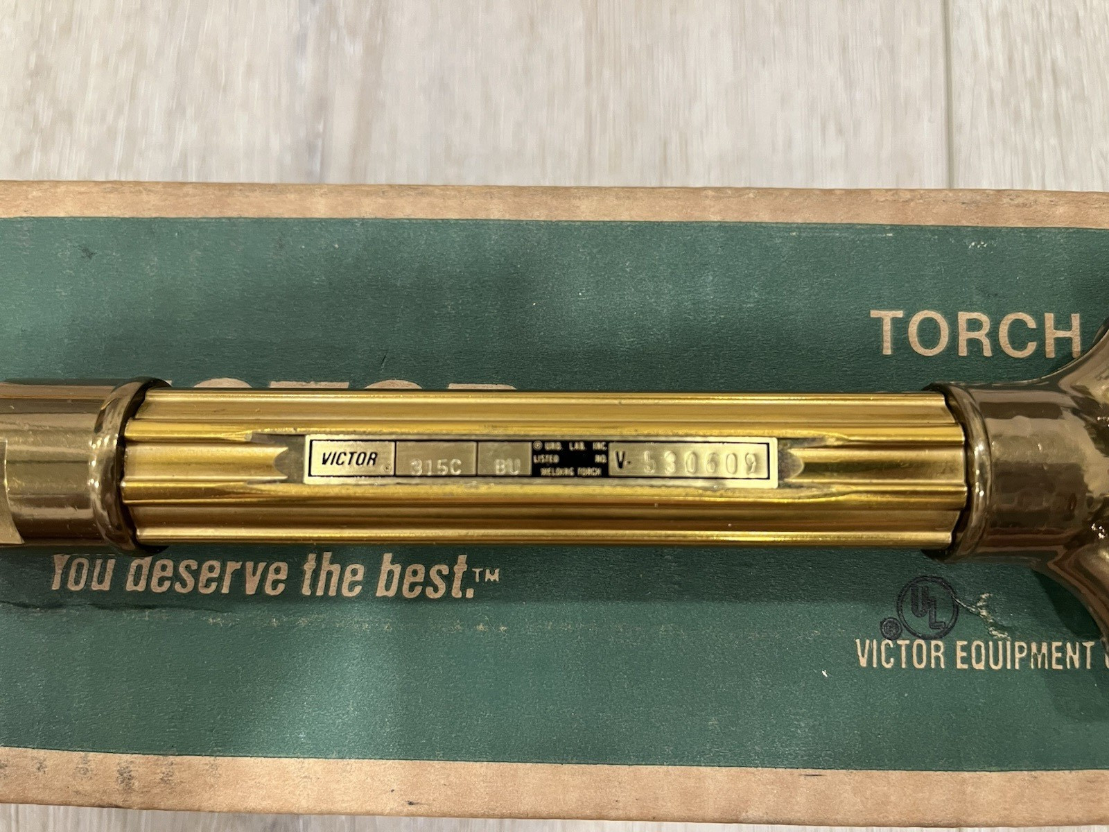 Victor 315C Cutting Welding Torch Handle 0382-0017 Journeyman Fits CA2460 USA