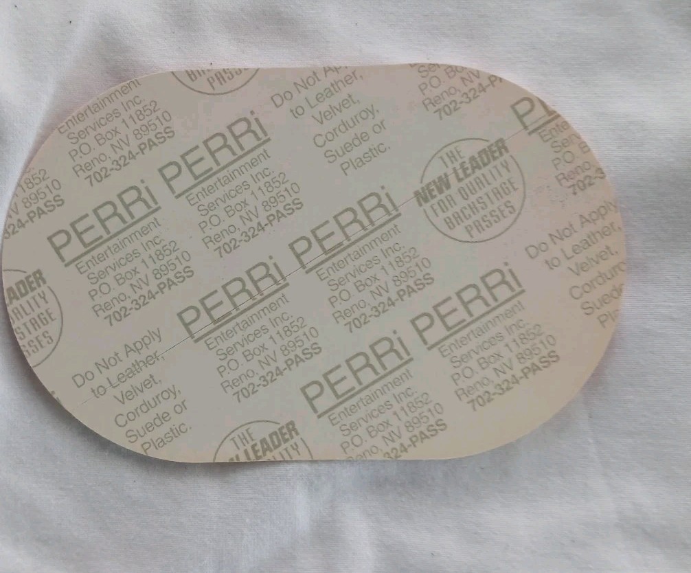 Ozzy Osbourne Photo/ Media Pass 1996 Classic Rare Original Perri