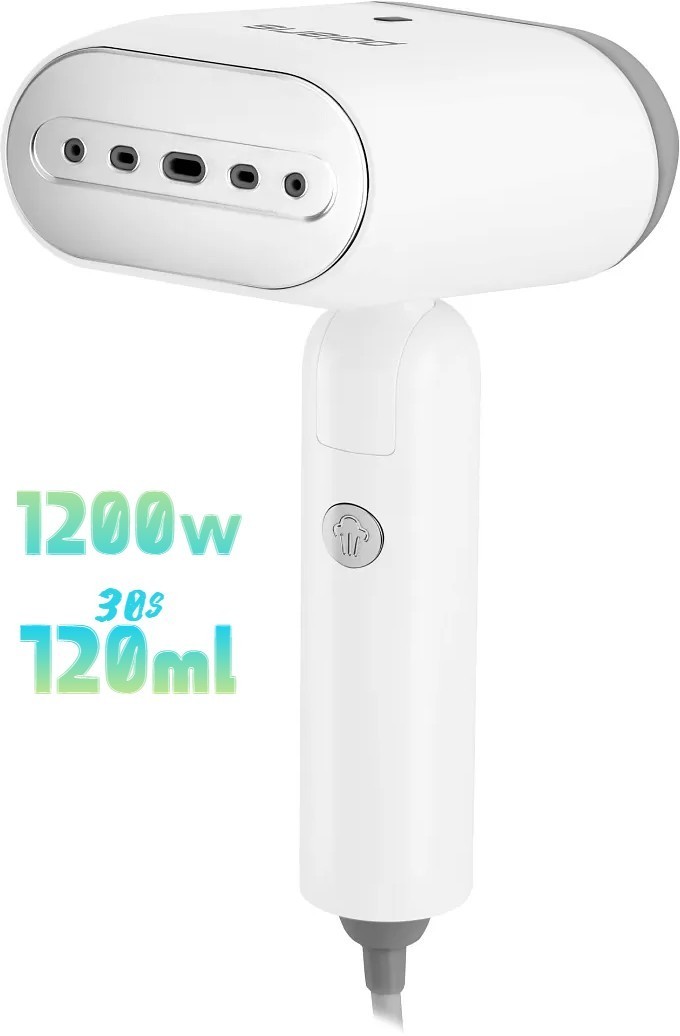 Portable Handheld Garment and Fabric Steamer 1200 Watts 120ml
