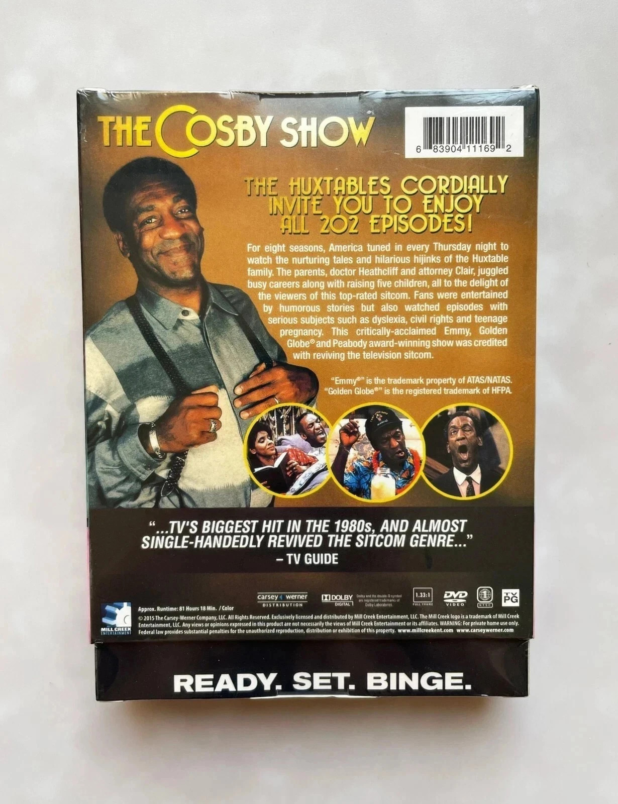 The Cosby Show: The Complete Series Seasons 1-8 (DVD, 16-Disc Box Set) NEW