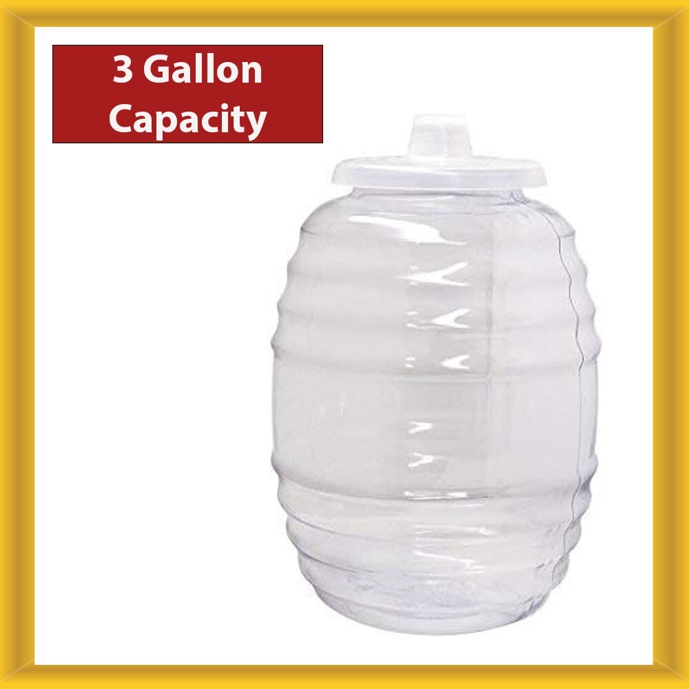Eleganceinlife Aguas Frescas 3 gallons Vitrolero Plastic Jar Water Container New