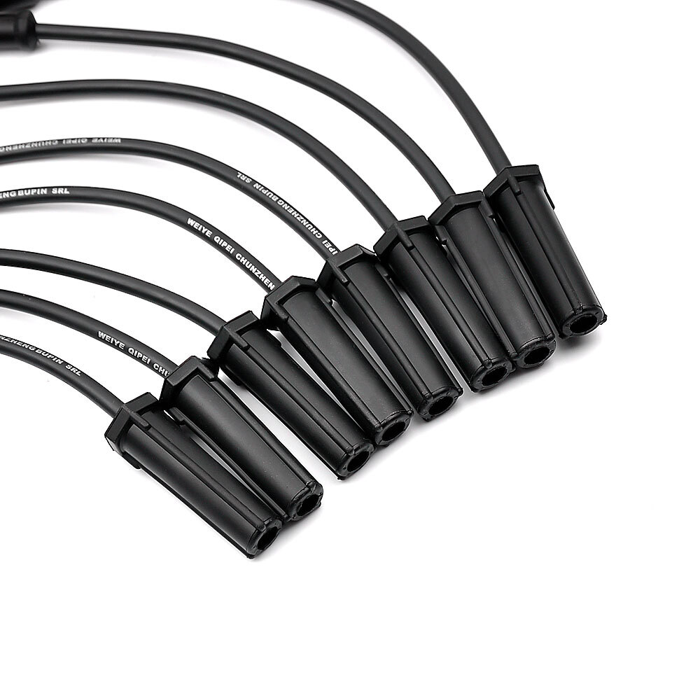 8x Spark Plugs and Wires Set for GMC Chevy Tahoe Hummer 5.3 6.0 V8 9748HH 41-962