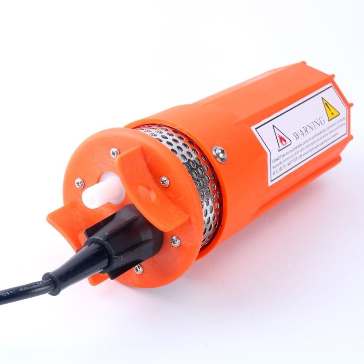 12V DC Submersible Deep Well Water Pump Alternative Energy Solar Battery Powered