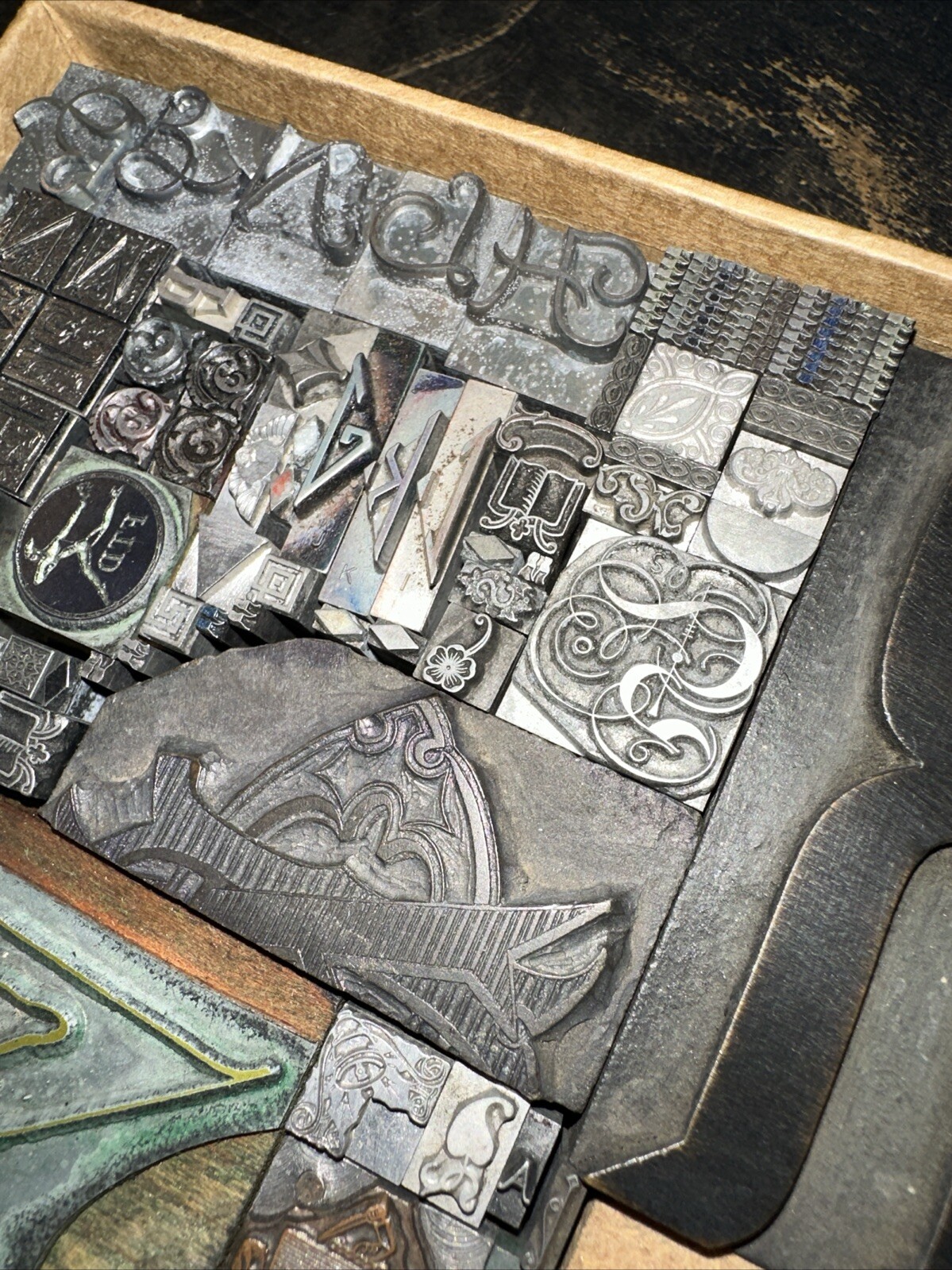 Printing Blocks Ornamentals Borders Dingbats. Wonderful Variety!! #C Beautiful!