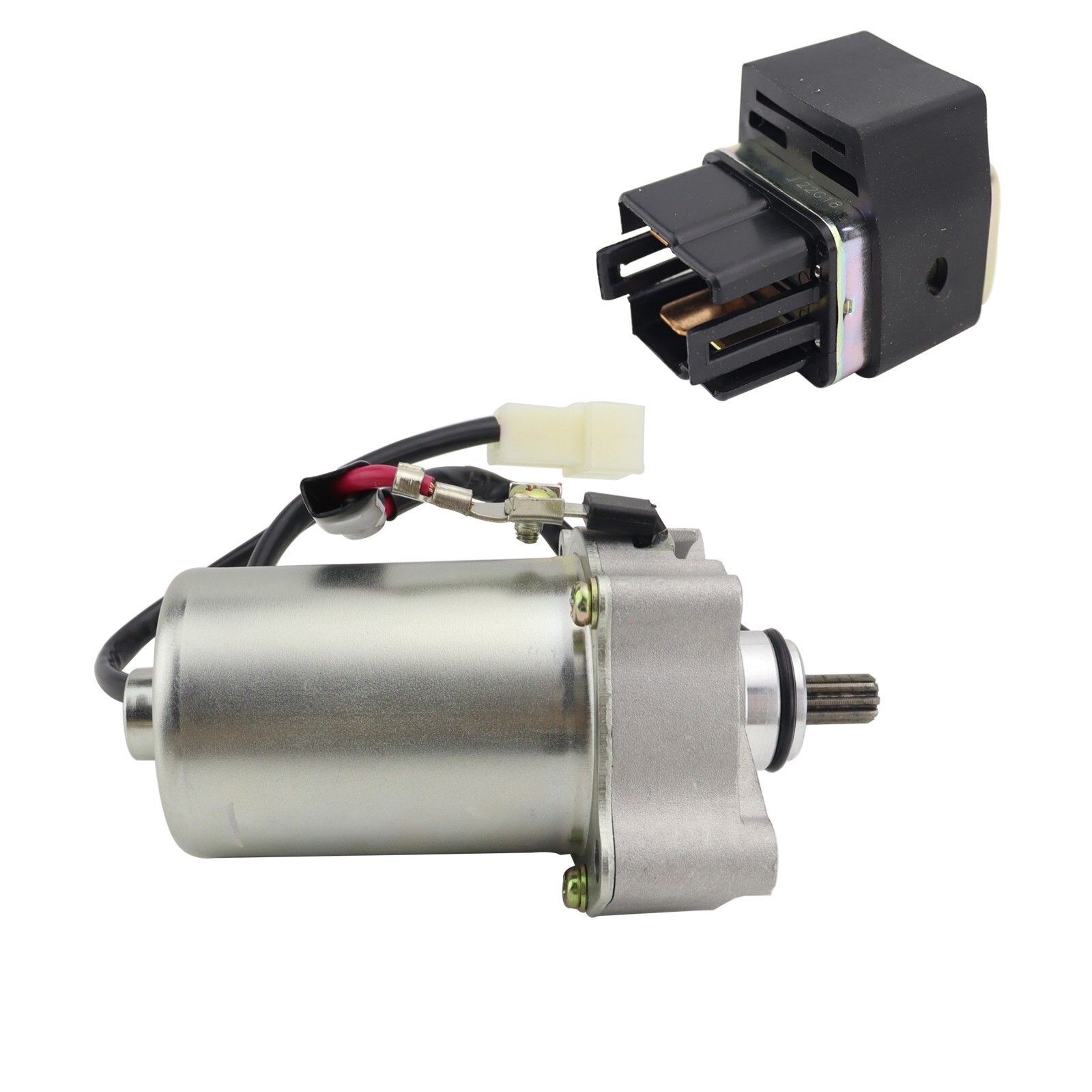 Starter Motor for Polaris Outlaw 90 2007-2014 2016 0453478 19621 with Relay