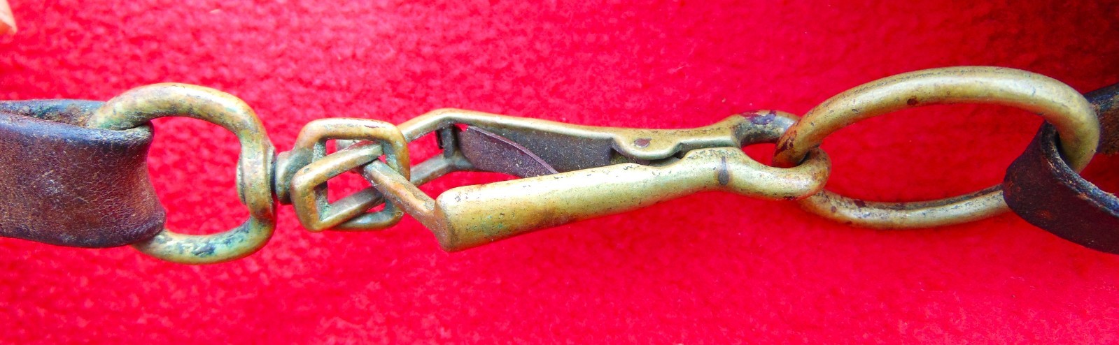 RARE ORIGINAL LATE 1800's LEATHER WESTERN COURIER BAG~SADDLE BAG TYPE ~ 11" HIGH