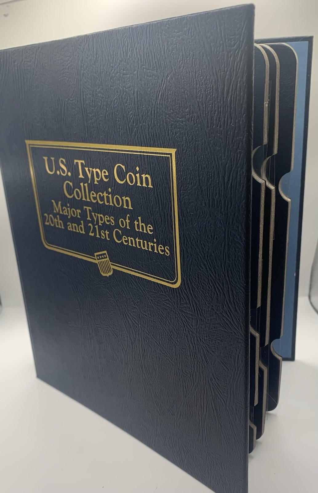 COMPLETE US 20th & 21st Century Type Coin Set W/Album SILVER BU COINS 26-S Peace
