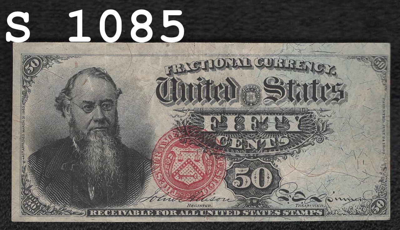 "Fourth Issue" FR#1376 .50 Cent Fractional Note "XF"