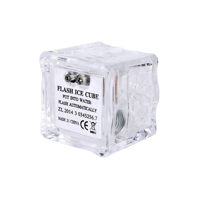 24 Light Up Ice Cube for Drinks Liquid Sensor LED Color Changing for Drinks Pond