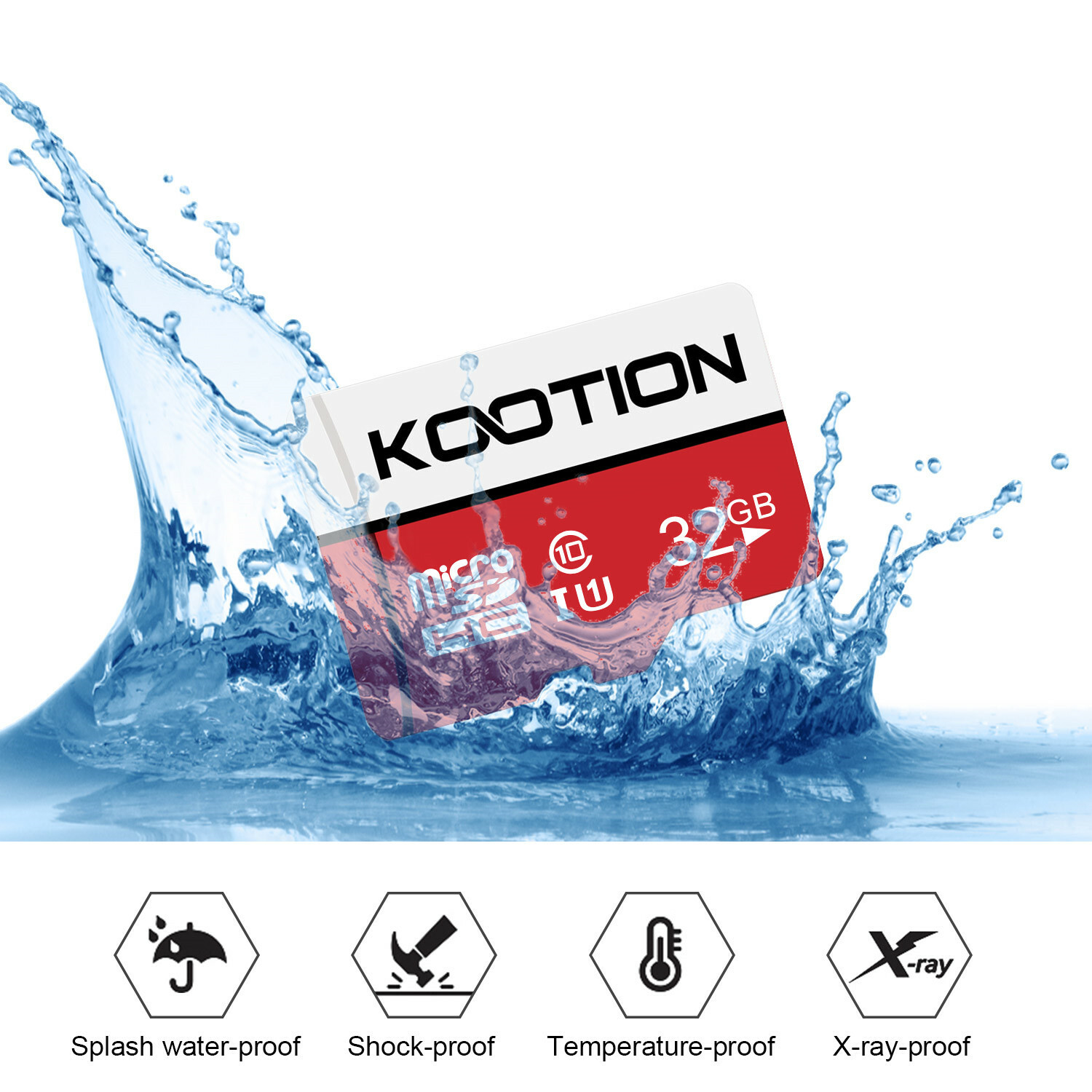 KOOTION Micro SD Card Memory 32GB 64GB 128GB 256GB Lot Extreme Ultra Flash TF