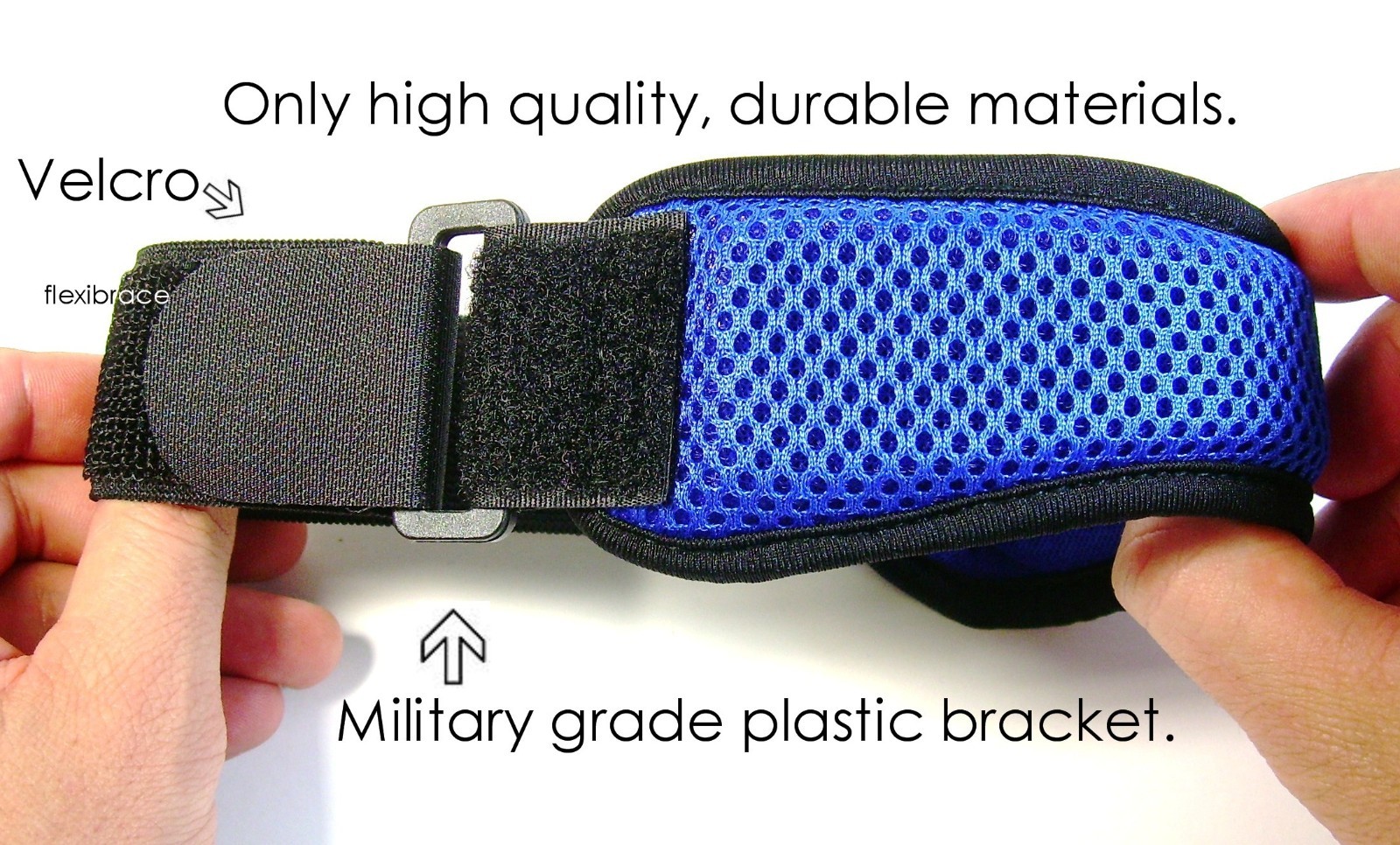 2 Blue Knee Brace Strap Support Patella Tendon YOU WILL RECEIVE TWO UNITS!