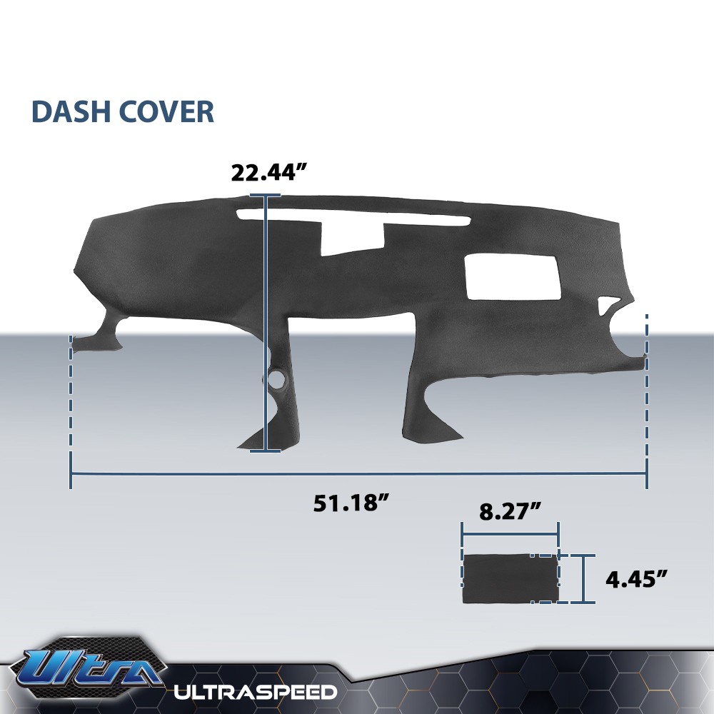 Dash Cover Fit For 2006-2013 Lexus IS250 IS350 Dashboard Black 11-608LL-BLK