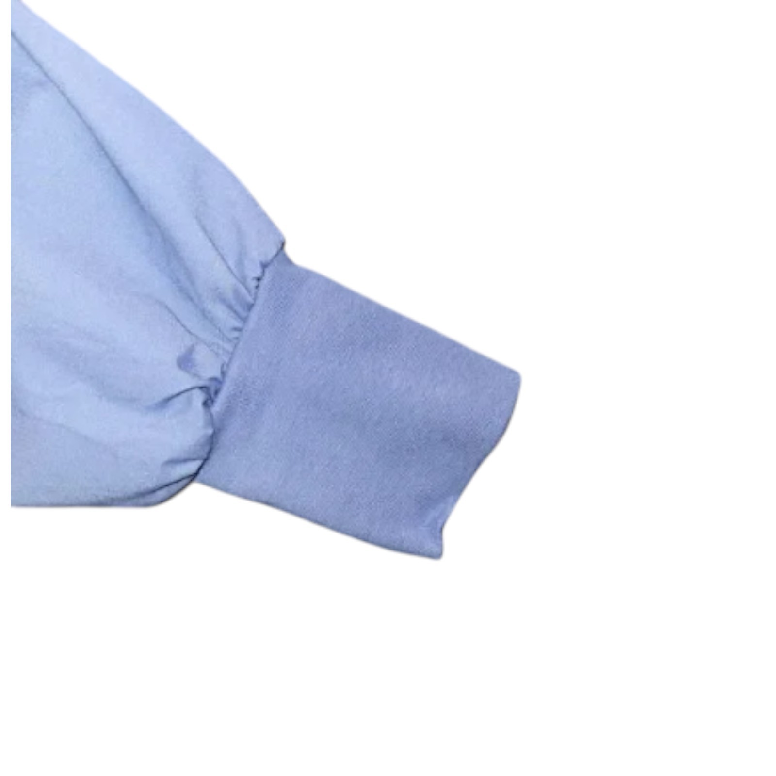 NEW Landau X-Large Blue Cotton Medical Scrub Jacket Snap Front Rib Cuffs Pockets