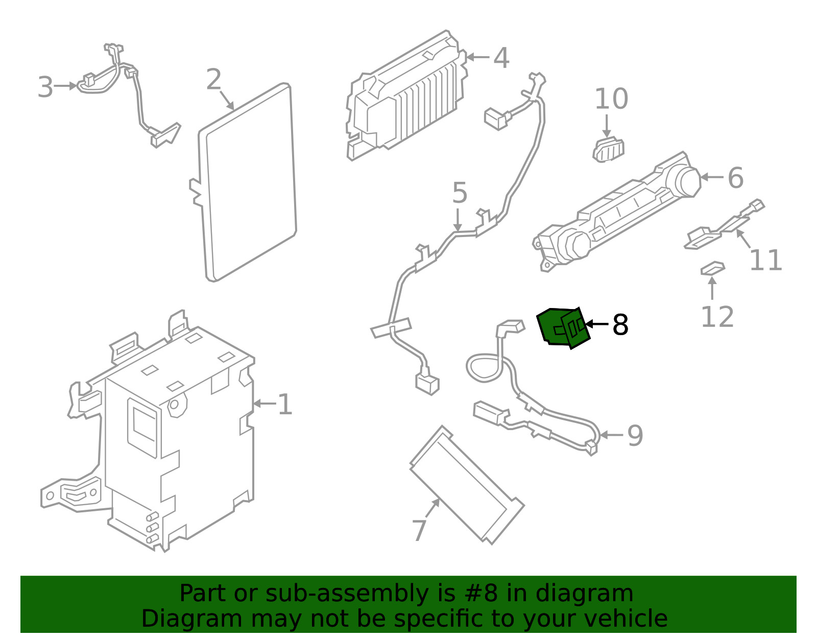 Genuine Ford Module LB5Z19A387B