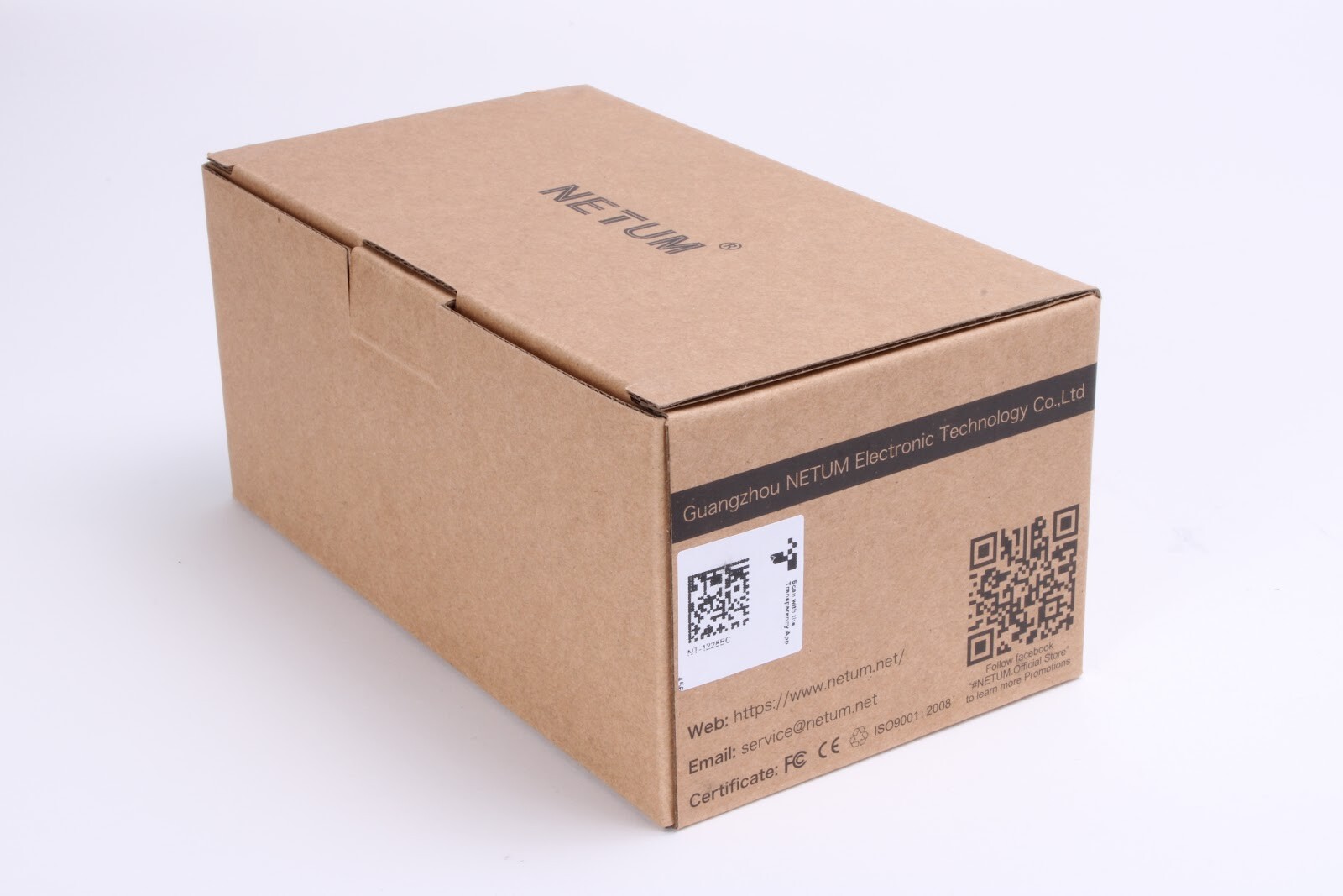 NETUM NT-1228BC Bluetooth Barcode Scanner Compatible with 2.4G Black - NEW