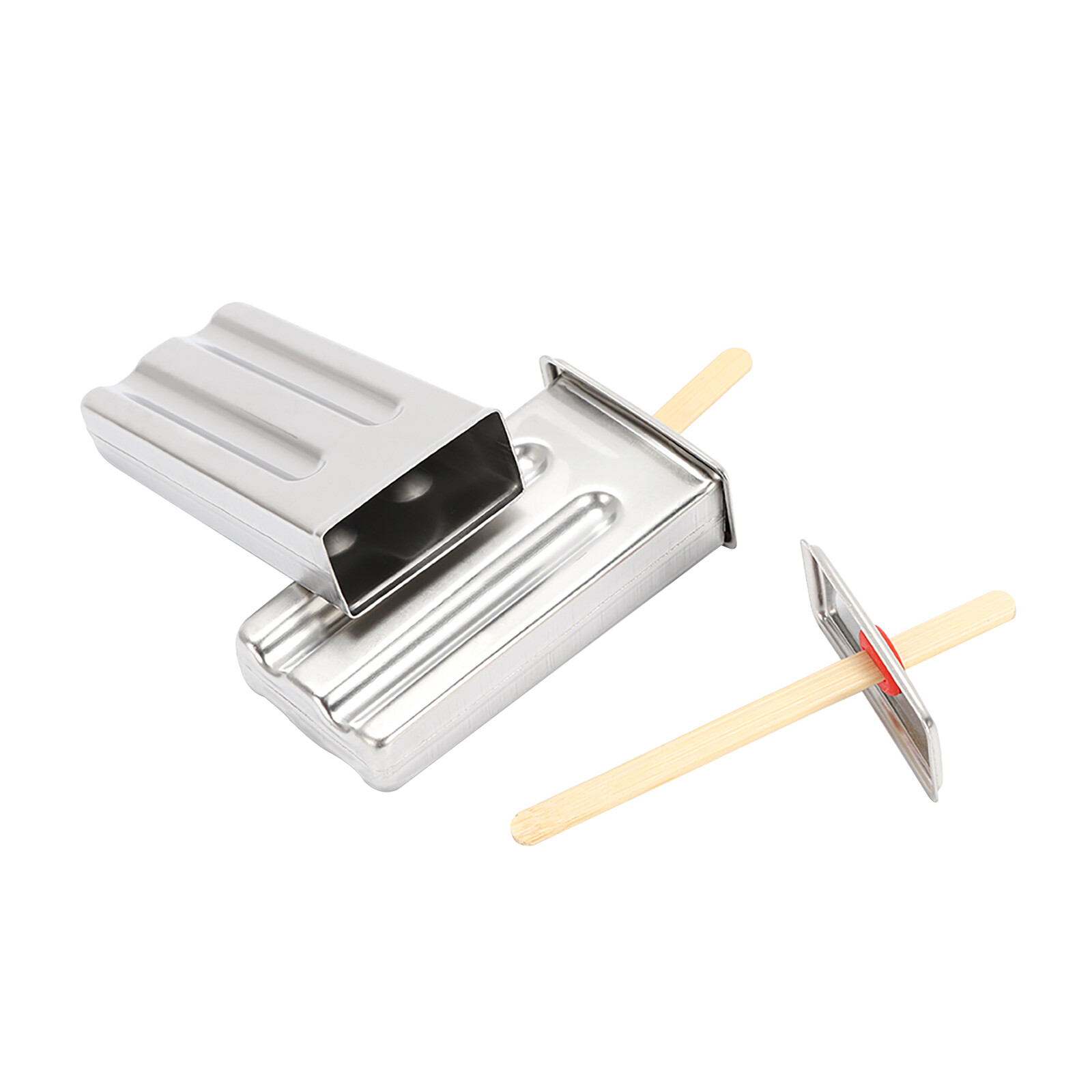 Stainless Steel Molds Pop Lolly Ice lolly Ice Cream Stick Holder Mold 10 PCs