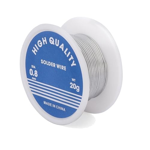 63/37 Tin Rosin Core 20g 0.8mm Solder Wire with Flux for 63 37 20g(0.04lb)