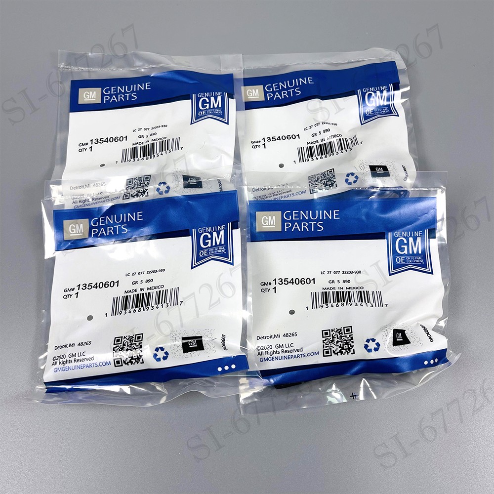 4 Pcs 13540601 Genuine OEM GM TPMS Tire Pressure Sensor for GMC Trucks & Vans