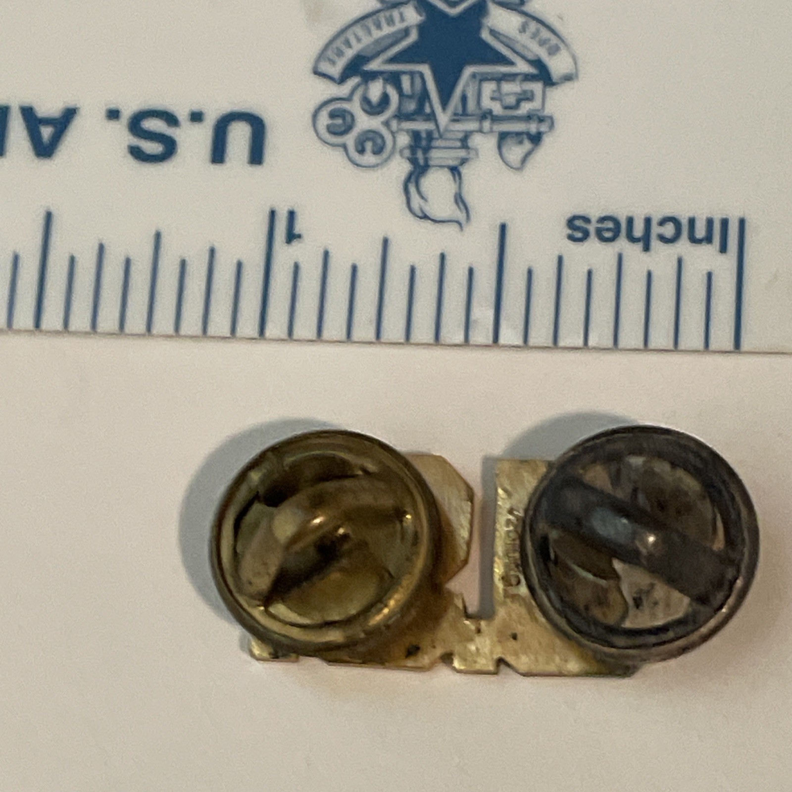 Original WWII US Army Officer's US Collar Insignia